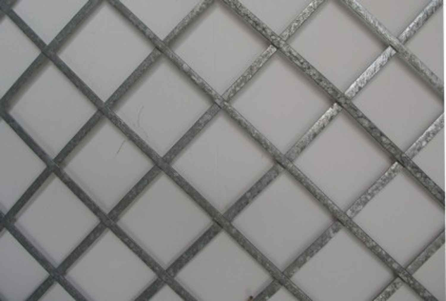 Rankgitter Spalier Rankhilfe Wandgitter Provence Feuer verzinkt Weiss 9010