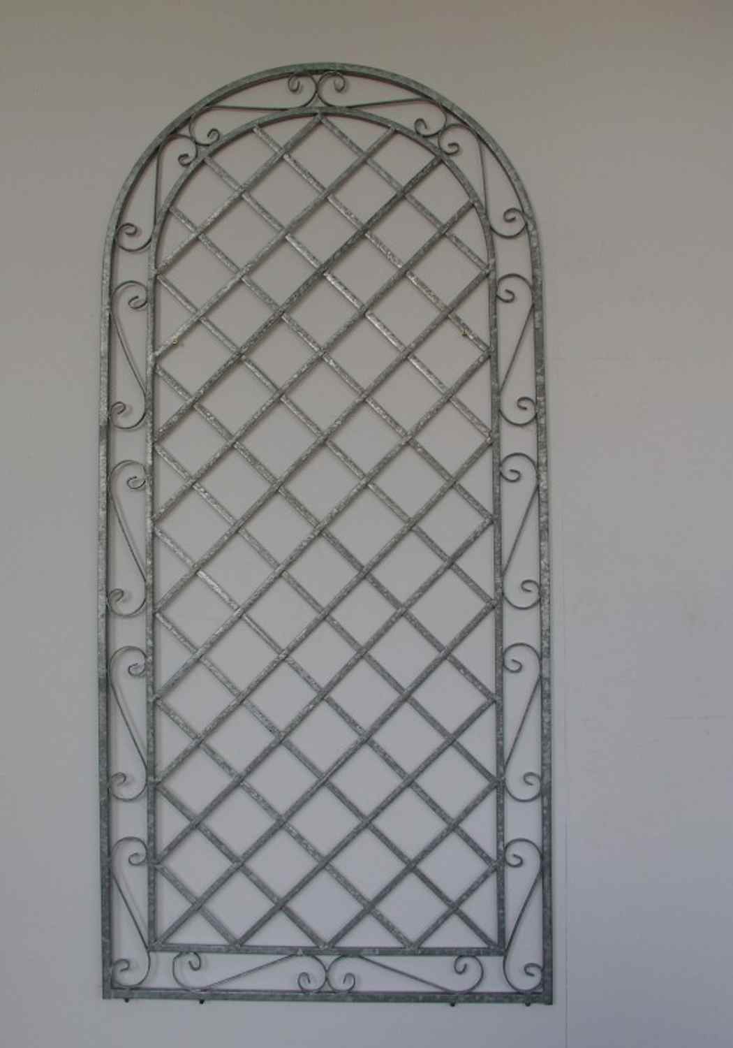 Rankgitter Spalier Rankhilfe Wandgitter Provence Feuer Verzinkt massiv Rankgitter Spalier Rankhilfe Wandgitter Provence Feuer Verzinkt massiv