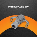 Drehbar Kupplung MT25 360' ALU in 1" 1143