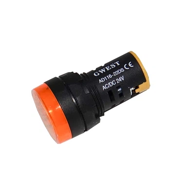 LED Signalleuchte 22mm Orange  24 V/DC/AC 1511