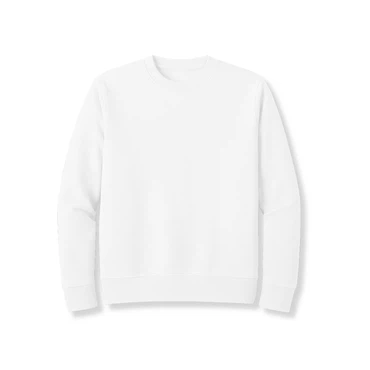 Sweatshirt Sweatshirt Premium Poly Cotton - weiß