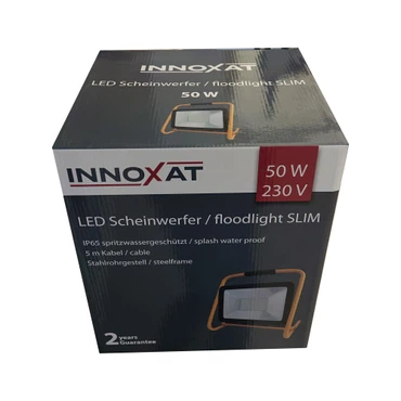 LED Baustrahler SLIM
230 V Stahlrohrgestell