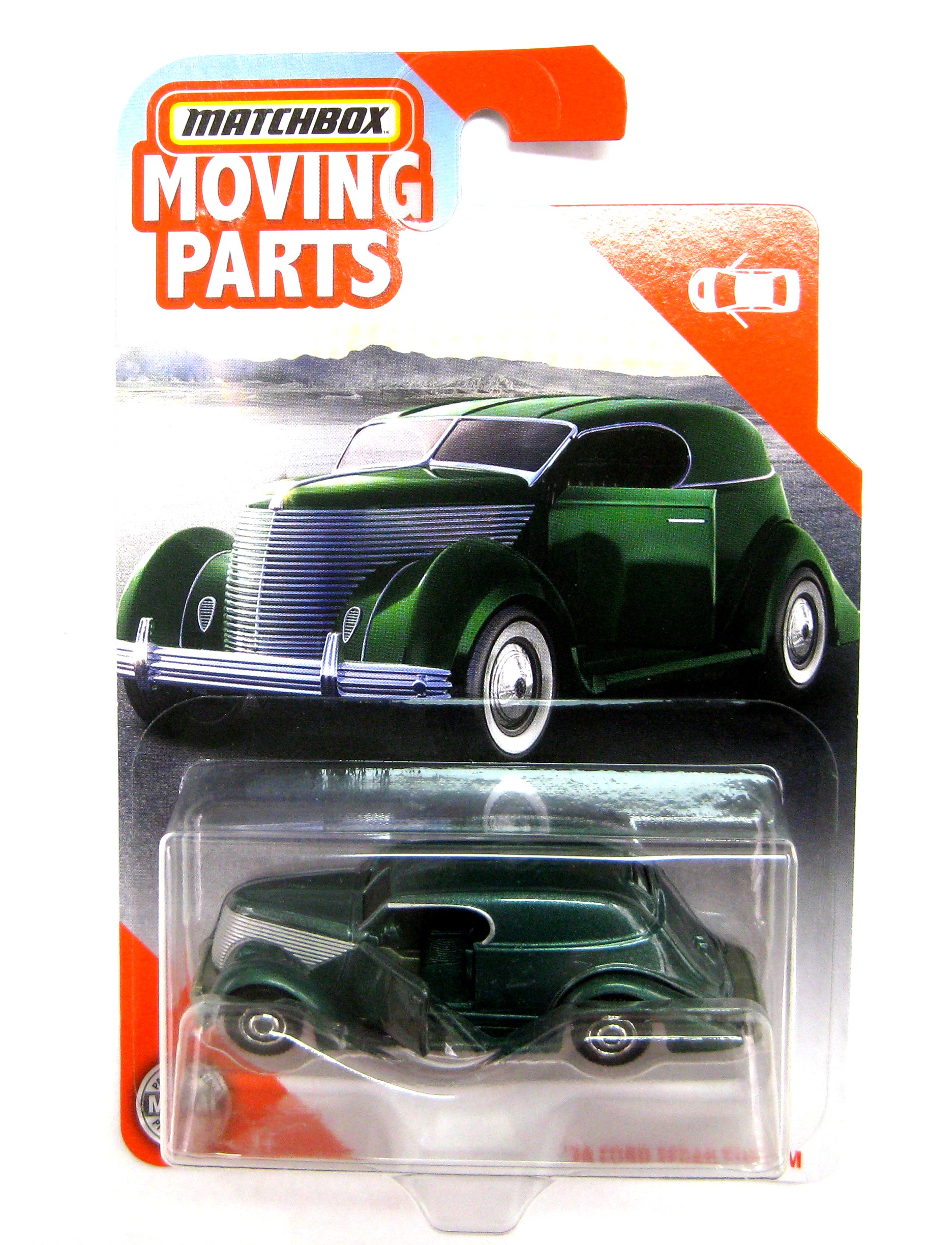 Matchbox Moving Parts - Morris Minor 1956 1:64 - Miniature Cabriolet, Multi-couleurs, édition 2024 Thaïlande