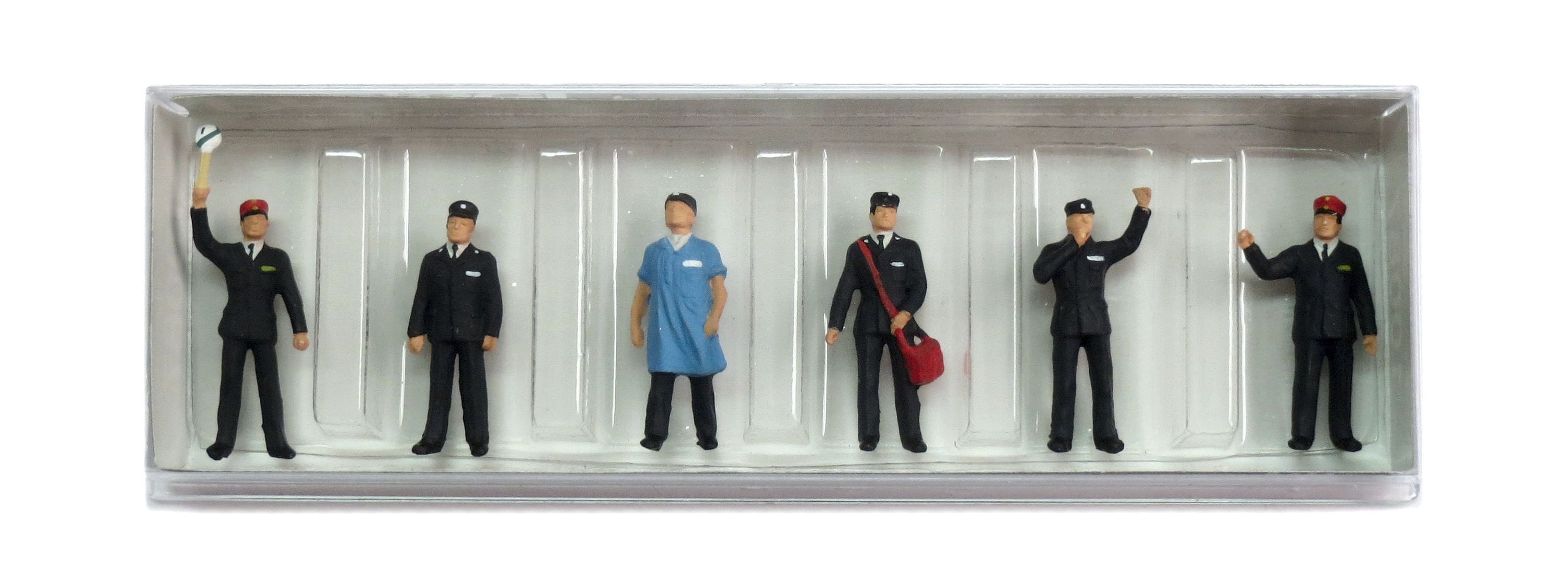 Preiser Bahnhofspersonal 1/87 - Figuren Für Modelleisenbahn