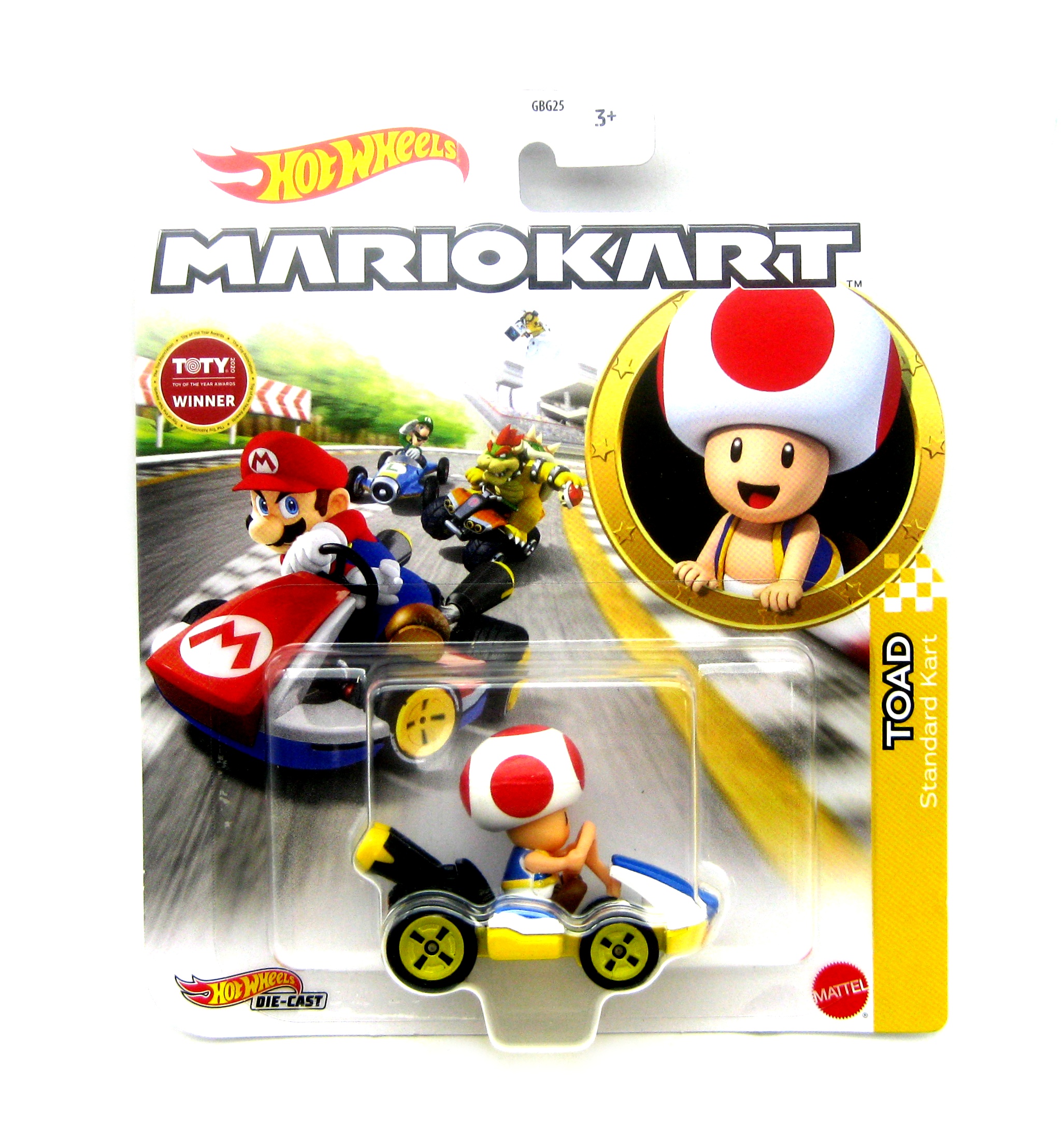 Hot Wheels Mario Kart Toad Standard Kart Gelb Weiß Blau 164 Modelle Alles Gute 3009