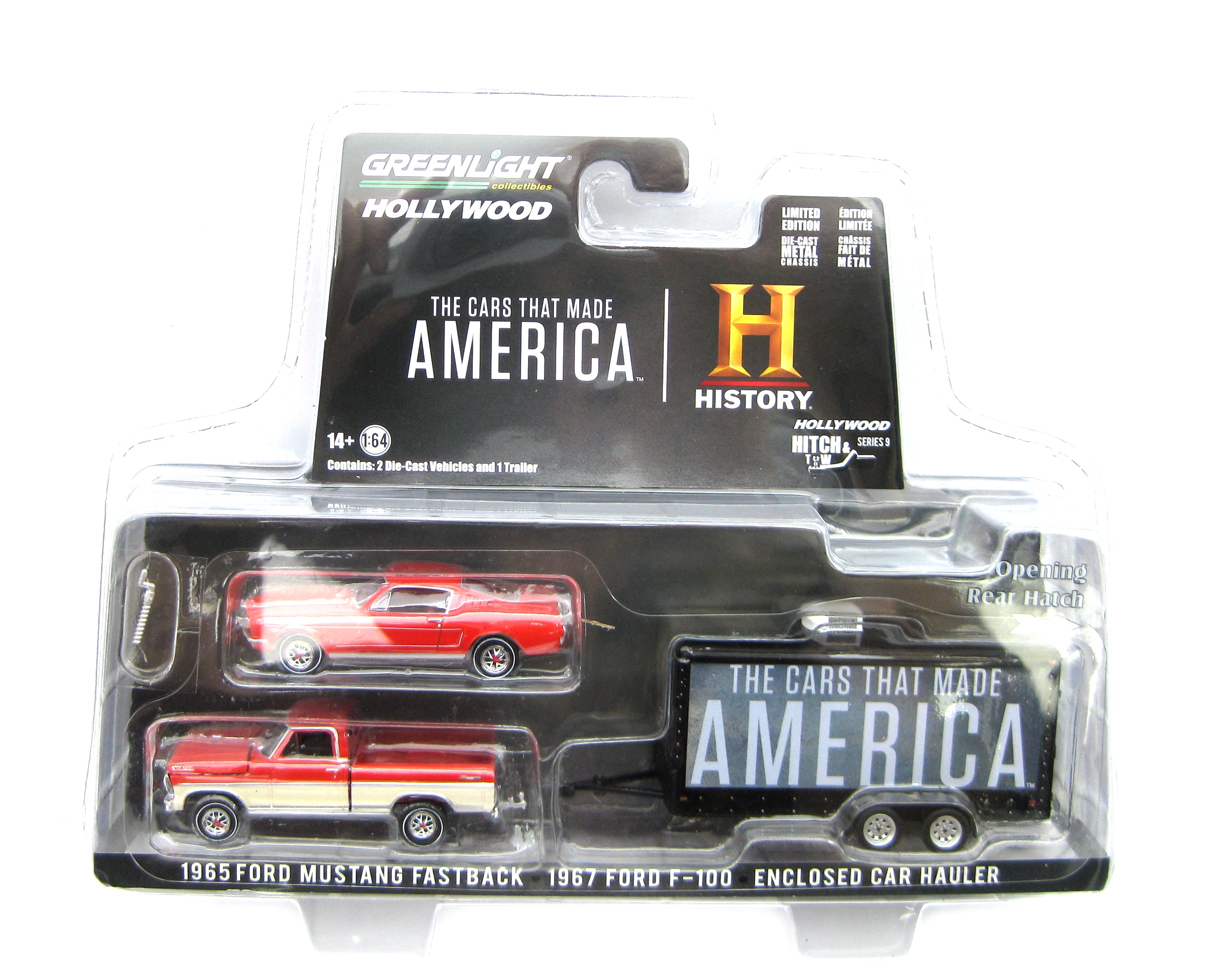 GREENLIGHT 1965 FORD Mustang Fastback The Ford Boys Bill Goodro Chase