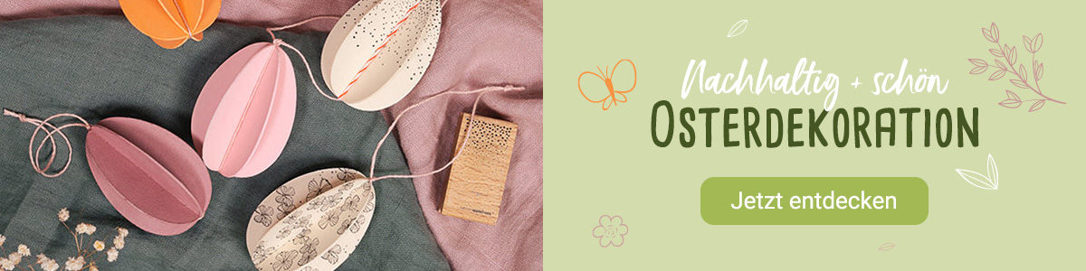Nachhaltige Osterdeko bei BioKinder entdecken