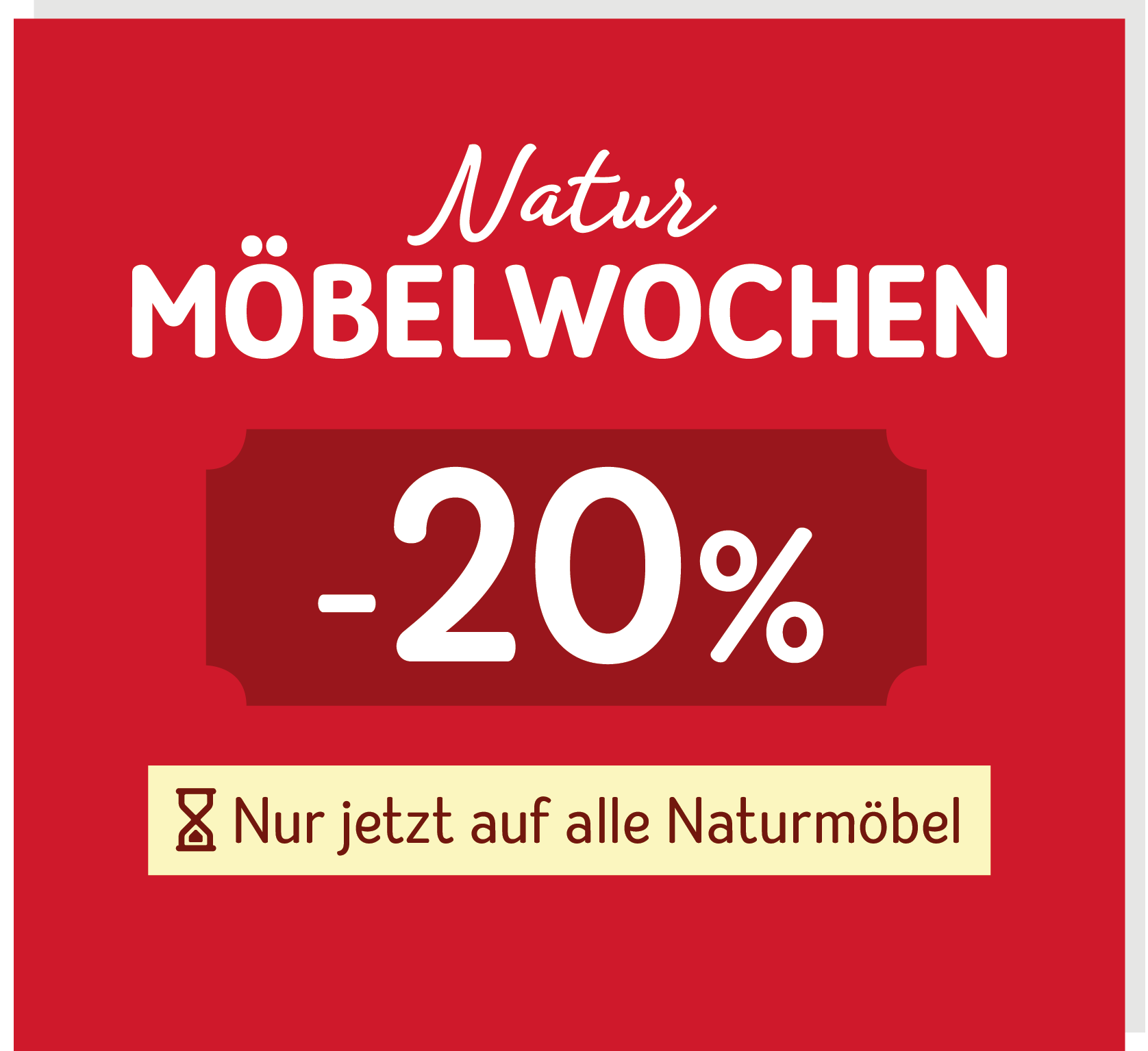 Nur jetzt 20% sparen