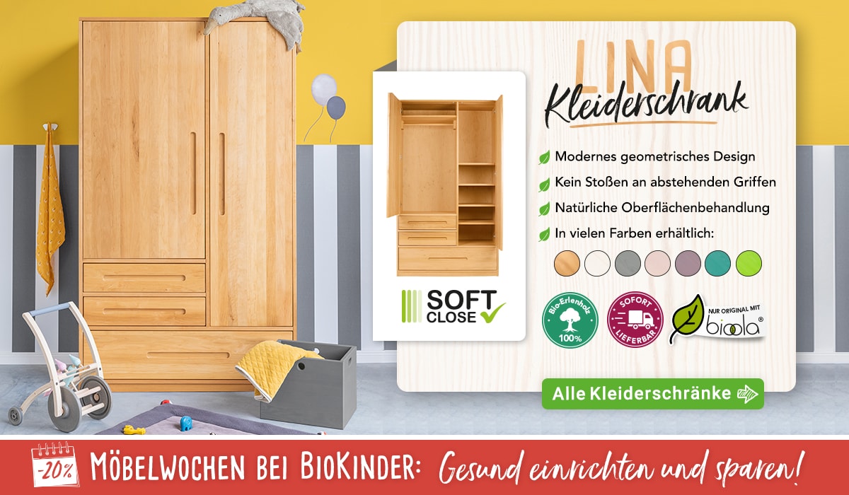 Teaser Lina Kleiderschrank, Alle Schränke entdecken
