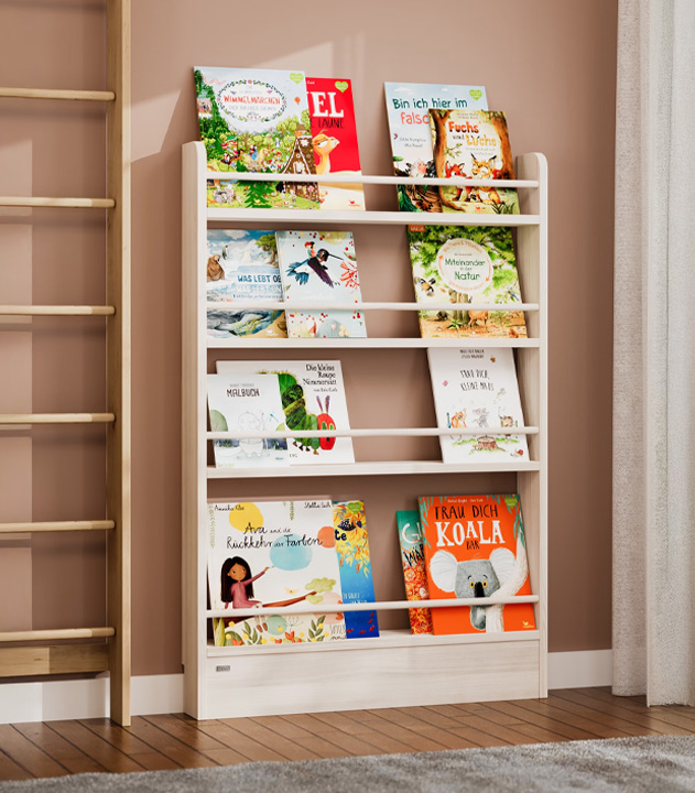 Wand- und Bücherregale von BioKinder