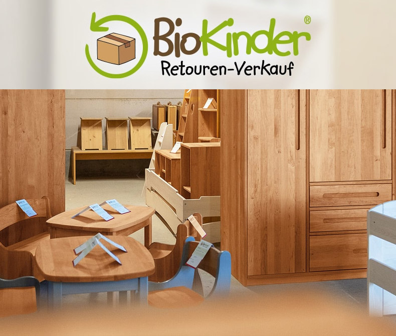 BioKinder Retouren-Verkauf