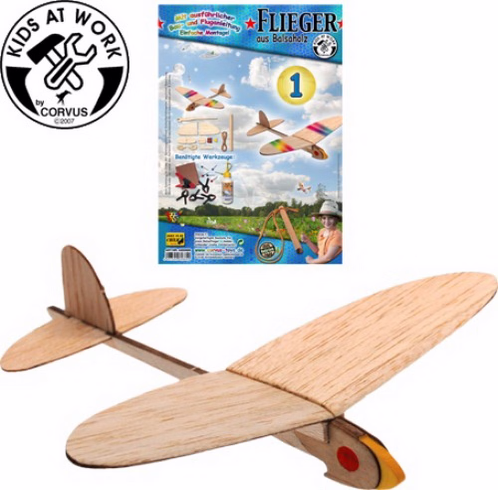 Bausatz Flieger aus Balsaholz Bausatz Flieger aus Balsaholz