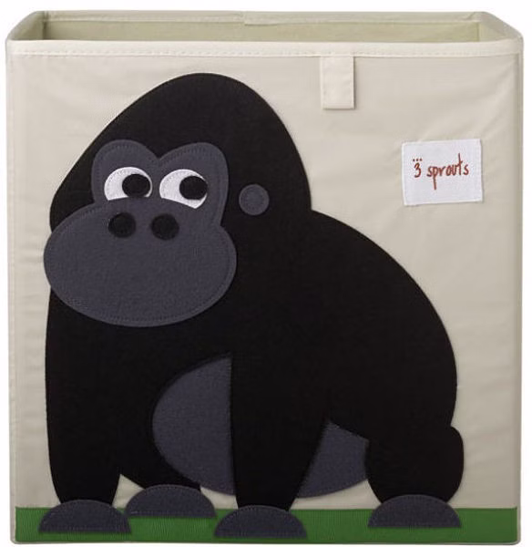 Aufbewahrungsbox Gorilla, 3 Sprouts Aufbewahrungsbox Gorilla, 3 Sprouts sb