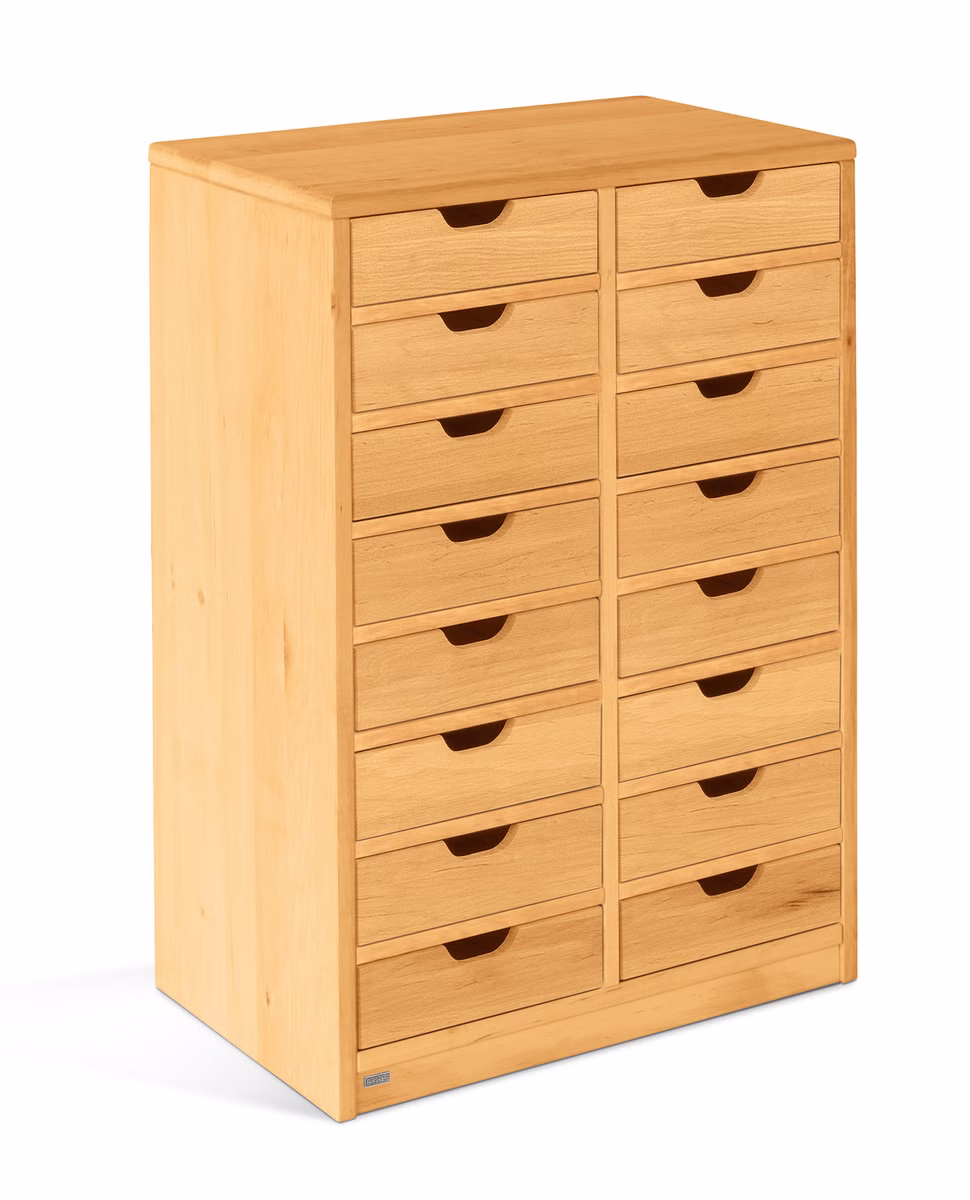 Robin Regal schmal Set 7, mit Schubladen Robin Regal schmal Set 7, mit Schubladen