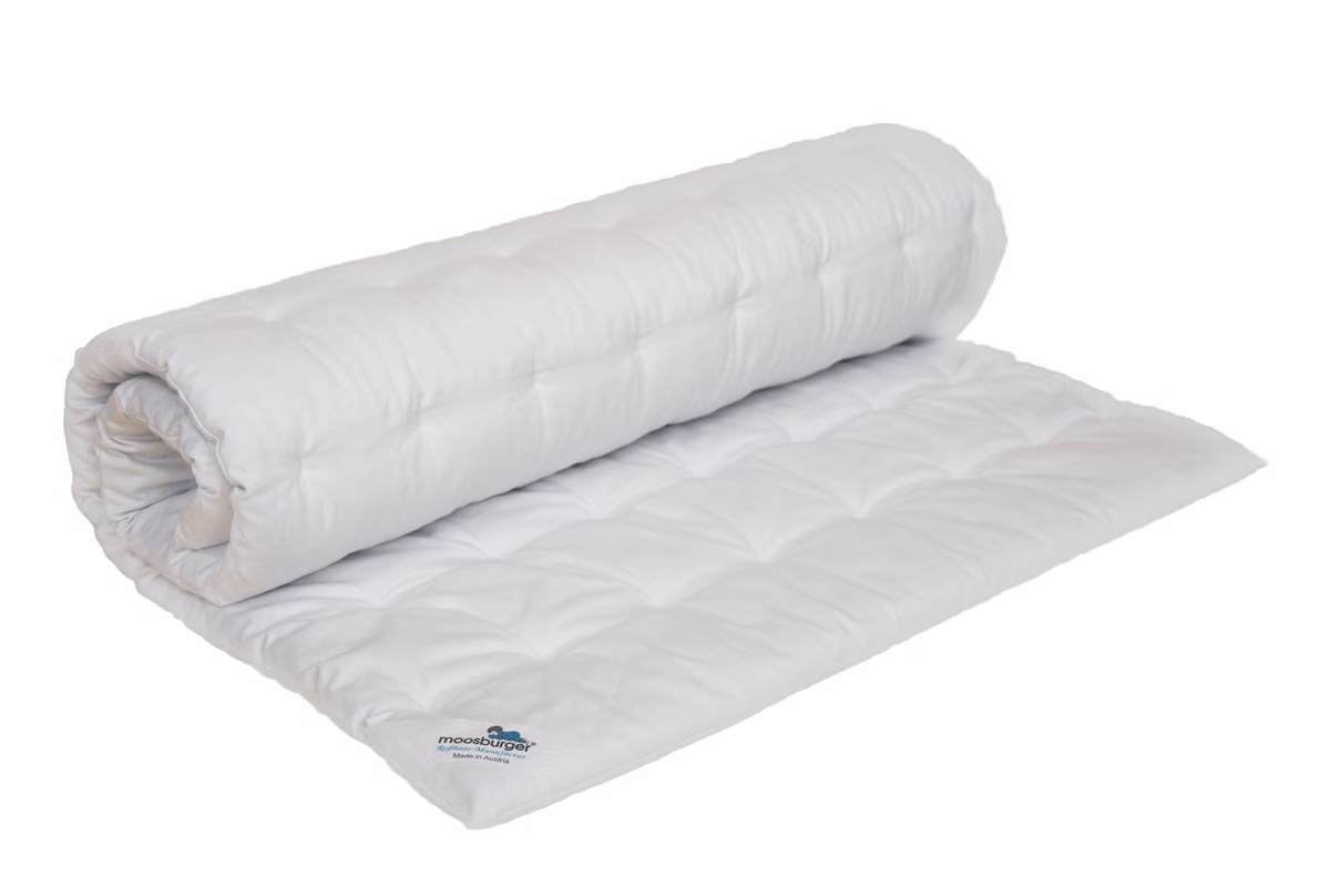 Matratzenauflage aus Rosshaar 60x120 cm, Moosburger Roßhaar-Manufactur Matratzenauflage aus Rosshaar 60x120 cm, Moosburger Roßhaar-Manufactur