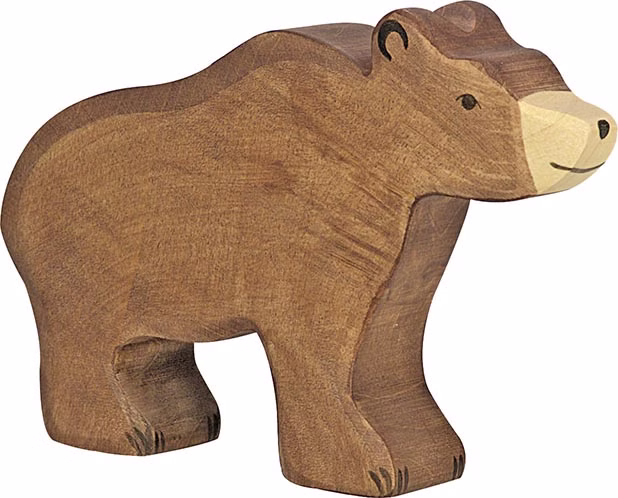 Holz Spielfigur Braunbär von Holztiger Holz Spielfigur Braunbär von Holztiger