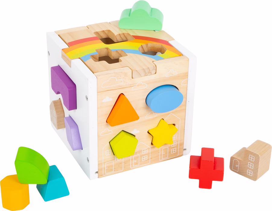 Steckwürfel Regenbogen Steckwürfel Regenbogen