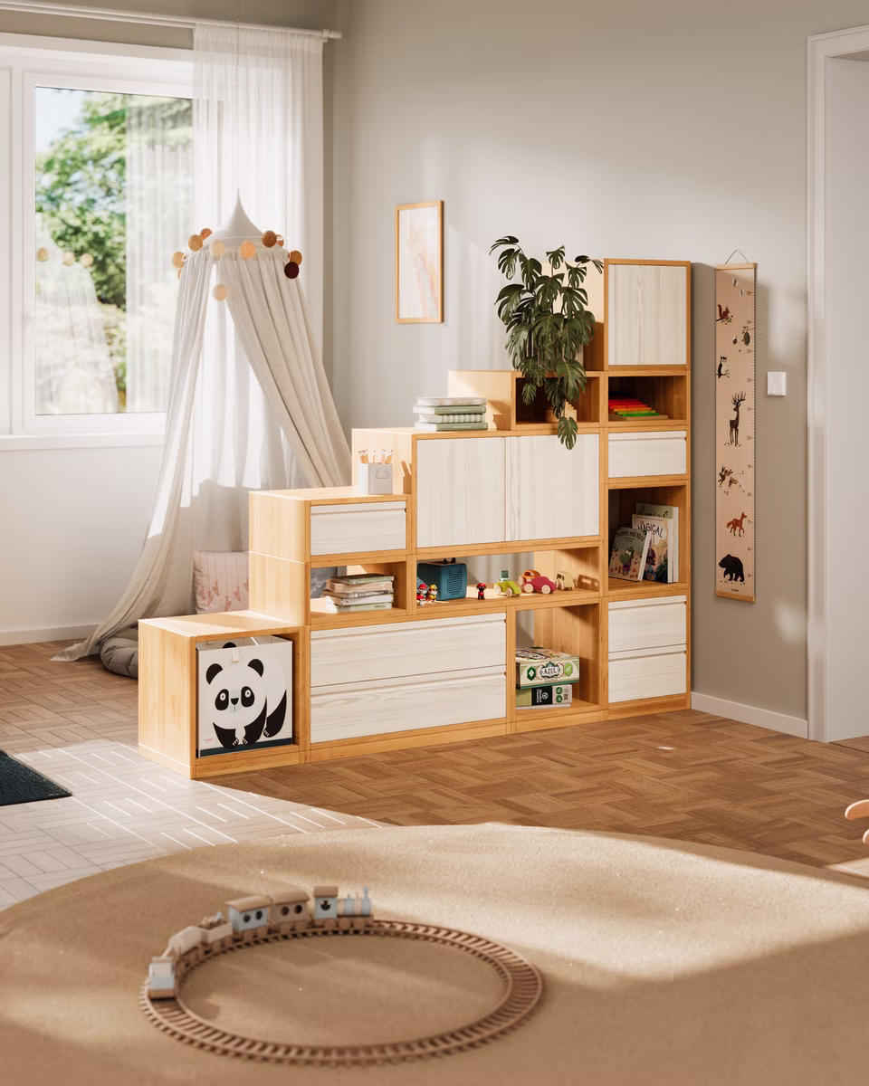 Laura Raumteiler und Regalwand Laura Raumteiler und Regalwand