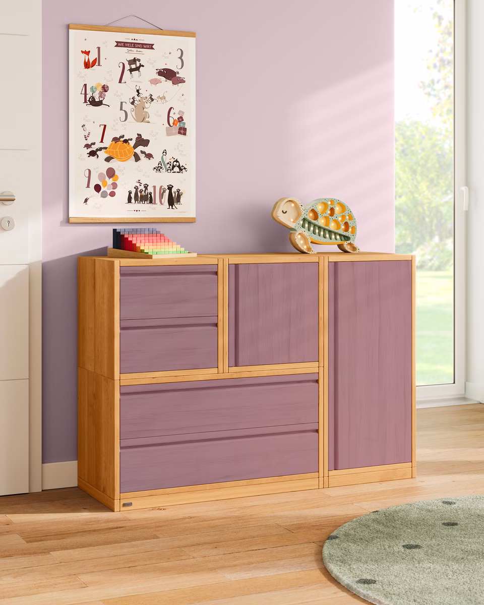 Laura Sideboard mit Schubladen und Türen Laura Sideboard mit Schubladen und Türen