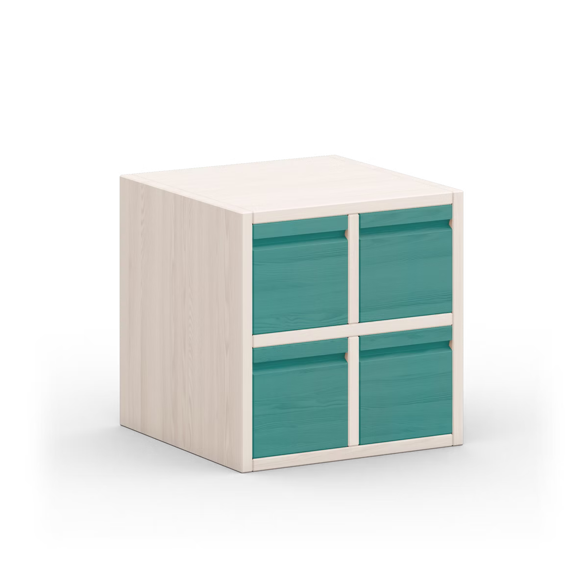 Set Laura Regalwürfel Office 40x40 cm mit vier Schubladen Set Laura Regalwürfel Office 40x40 cm mit vier Schubladen
