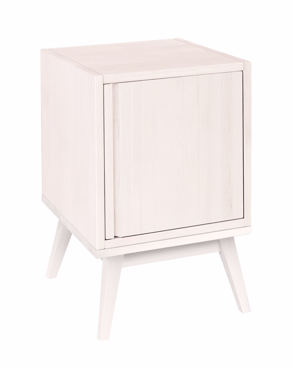 Laura Retro Nachttisch mit Tür, Höhe 62 cm Laura Retro Nachttisch mit Tür, Höhe 62 cm fs darken