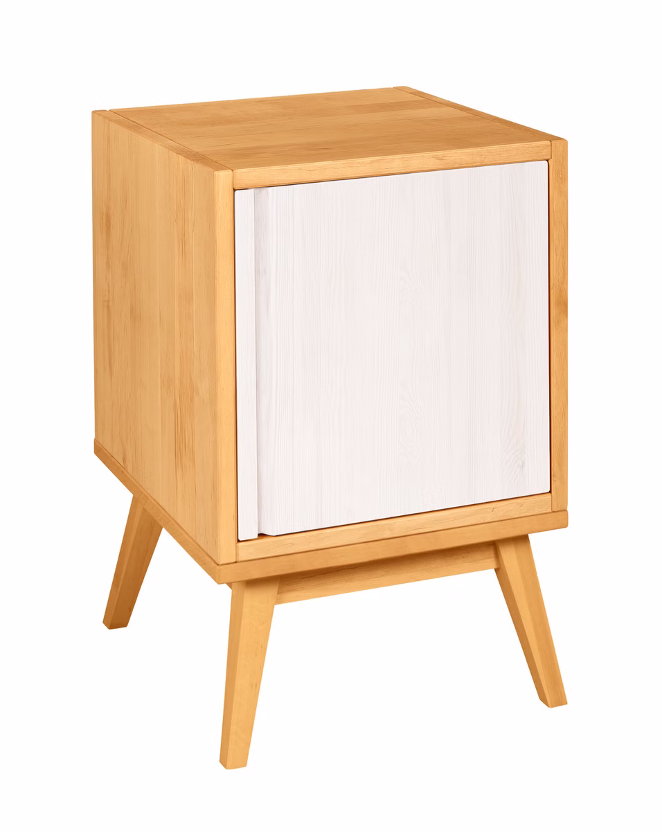 Laura Retro Nachttisch mit Tür, Höhe 62 cm Laura Retro Nachttisch mit Tür, Höhe 62 cm fs sc11 darken