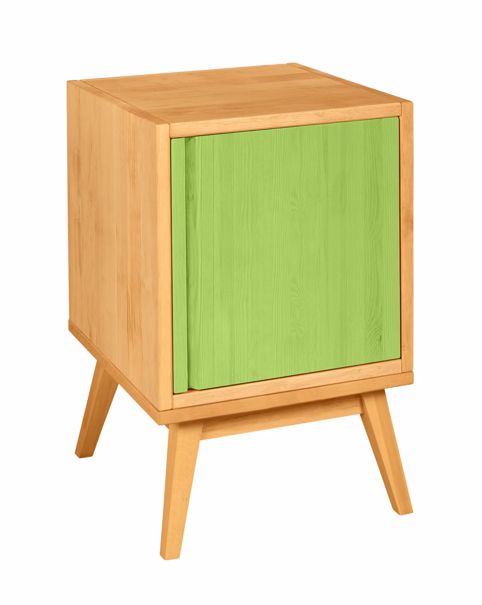 Laura Retro Nachttisch mit Tür, Höhe 62 cm Laura Retro Nachttisch mit Tür, Höhe 62 cm