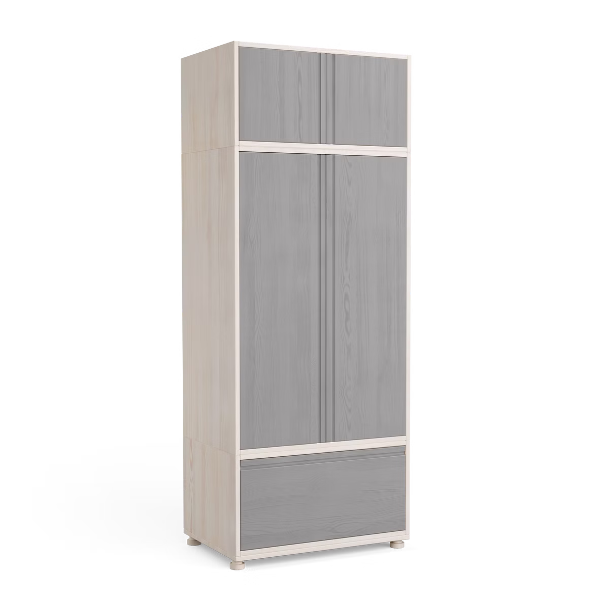 Set Laura Schrank mit Aufsatz, Schubkasten, Sockel Set Laura Schrank mit Aufsatz, Schubkasten, Sockel