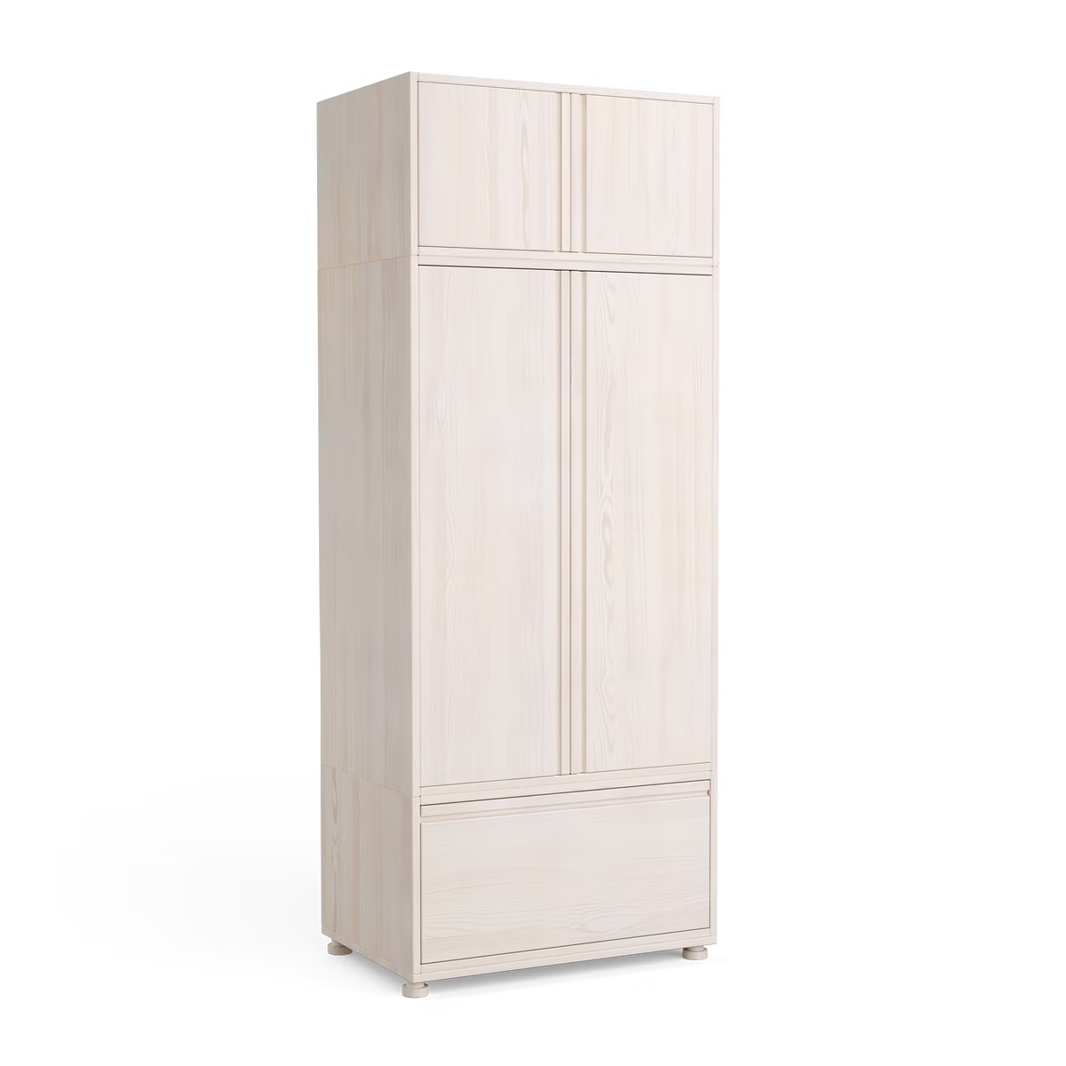 Set Laura Schrank mit Aufsatz, Schubkasten, Sockel Set Laura Schrank mit Aufsatz, Schubkasten, Sockel