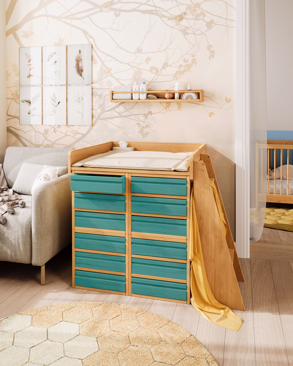 Set Laura wandelbarer Wickeltisch 4 Set Laura wandelbarer Wickeltisch 4 sb