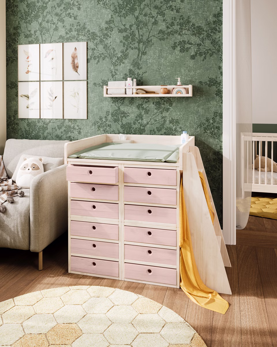 Set Laura wandelbarer Wickeltisch 4 Set Laura wandelbarer Wickeltisch 4 sb