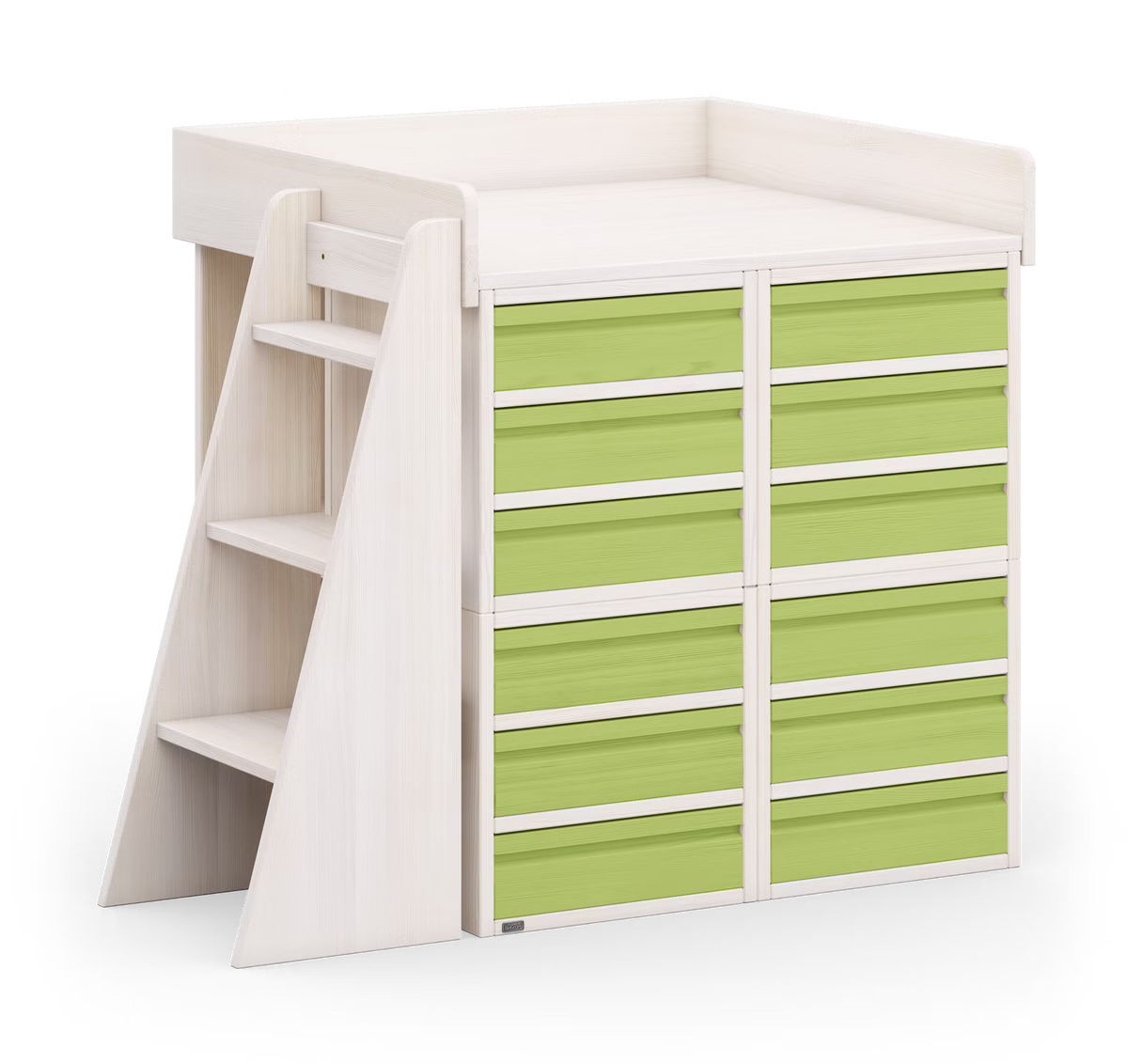 Set Laura wandelbarer Wickeltisch 4 Set Laura wandelbarer Wickeltisch 4