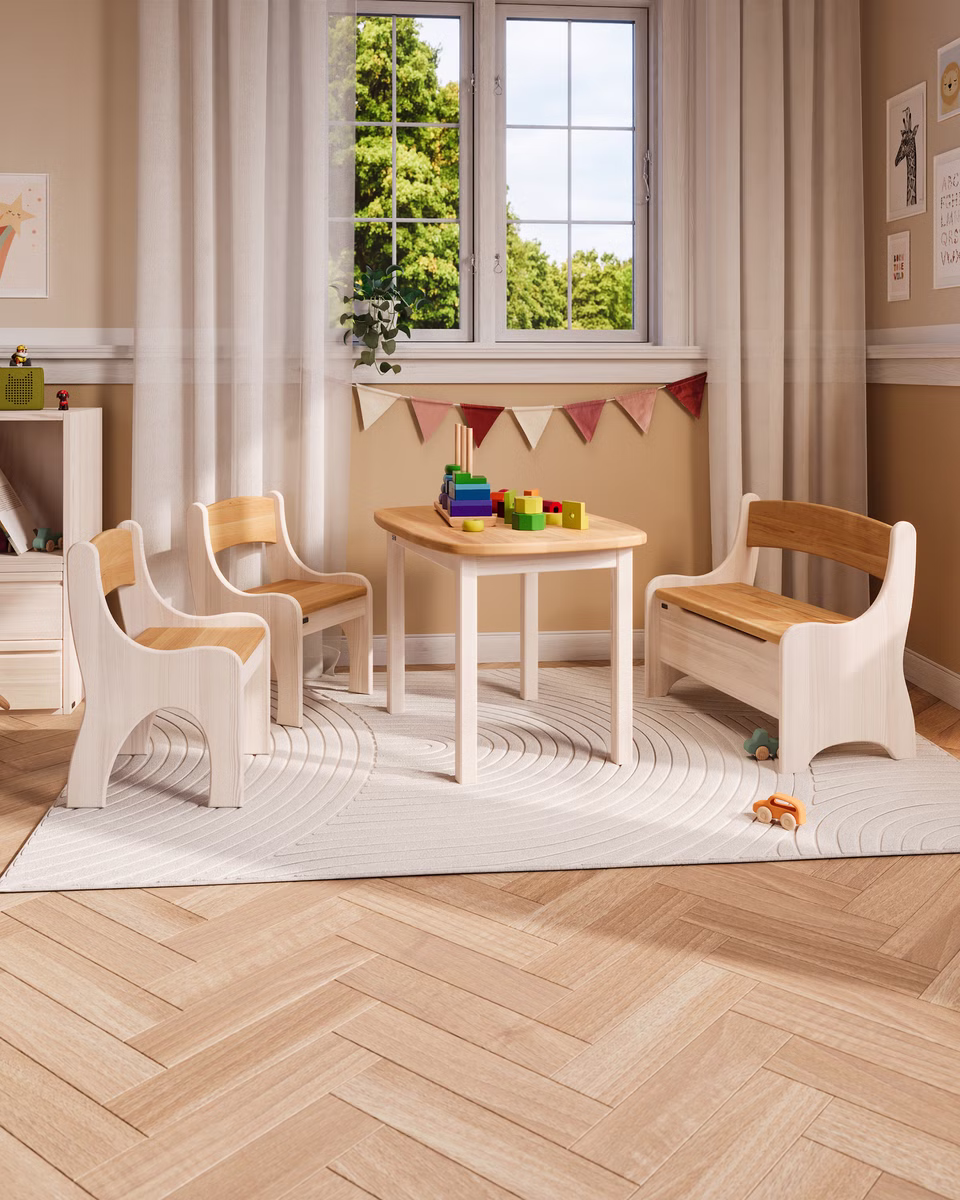 Levin Sitzgruppe Tisch, Bank & 2x Stuhl Levin Sitzgruppe Tisch, Bank & 2x Stuhl sb