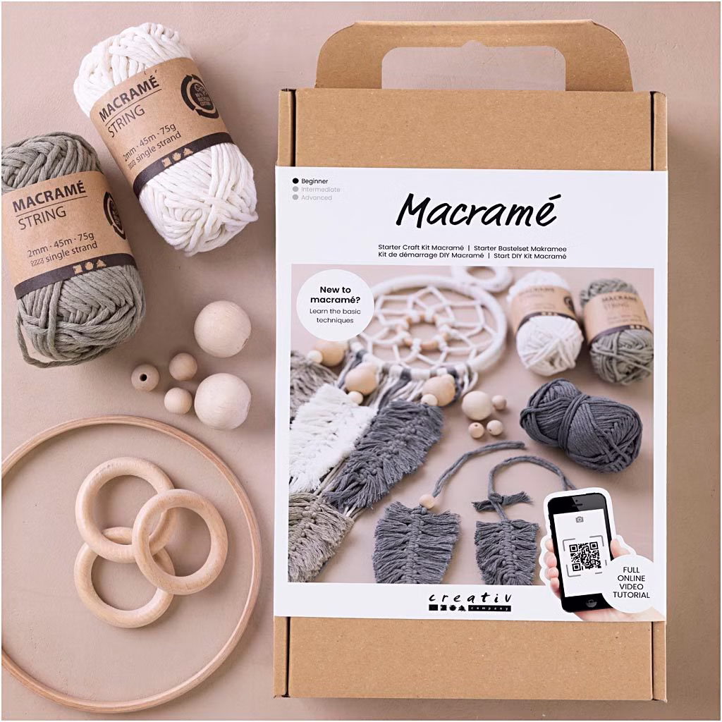 Starter Bastelset Makramee Starter Bastelset Makramee sb