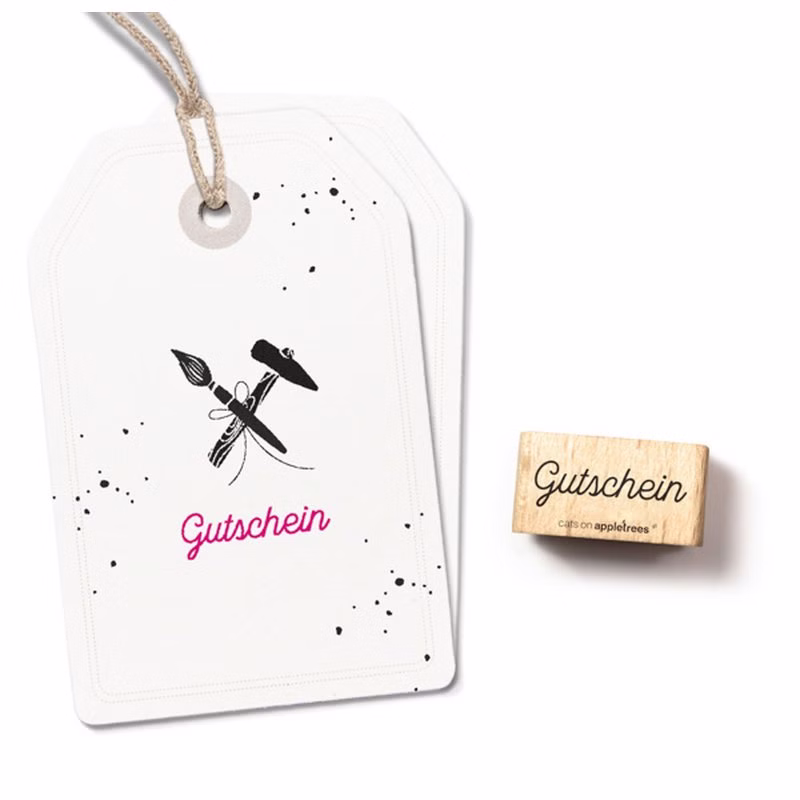 Stempel "Gutschein" Stempel "Gutschein" sb
