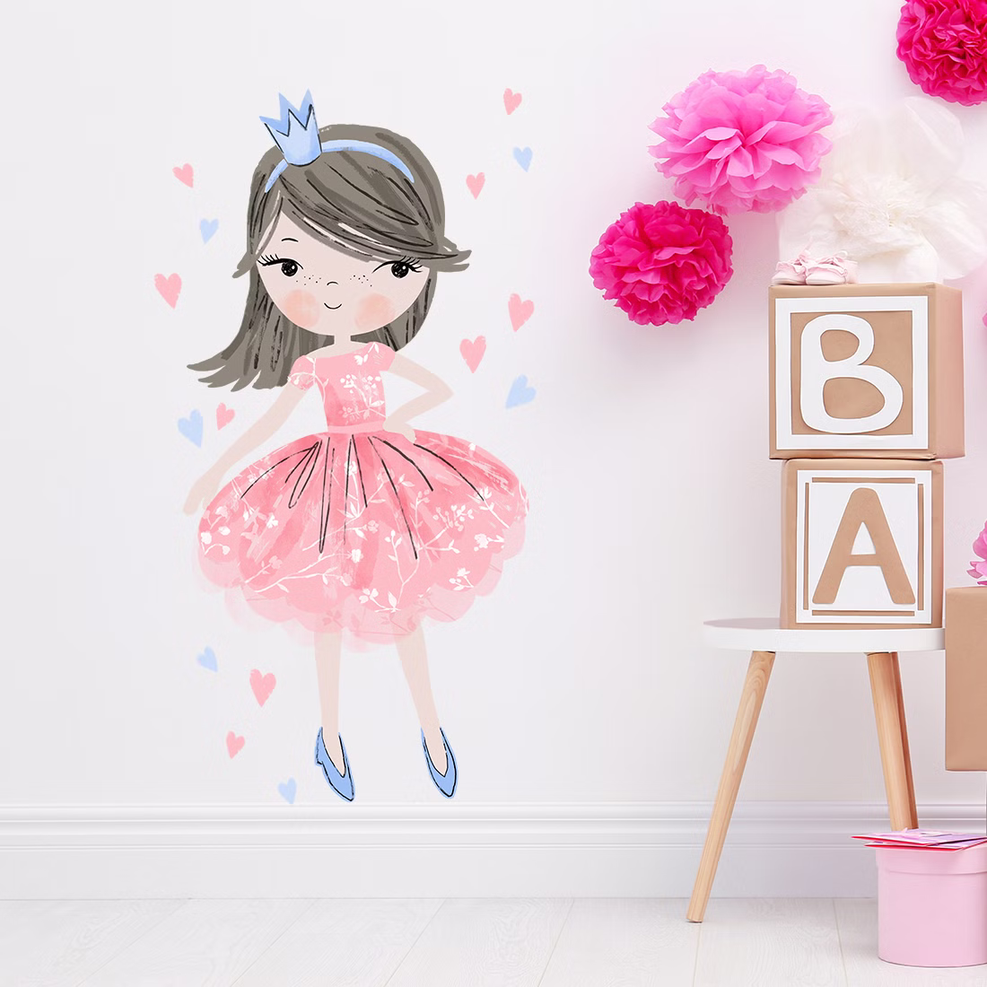 Wandsticker Prinzessin Wandsticker Prinzessin sb