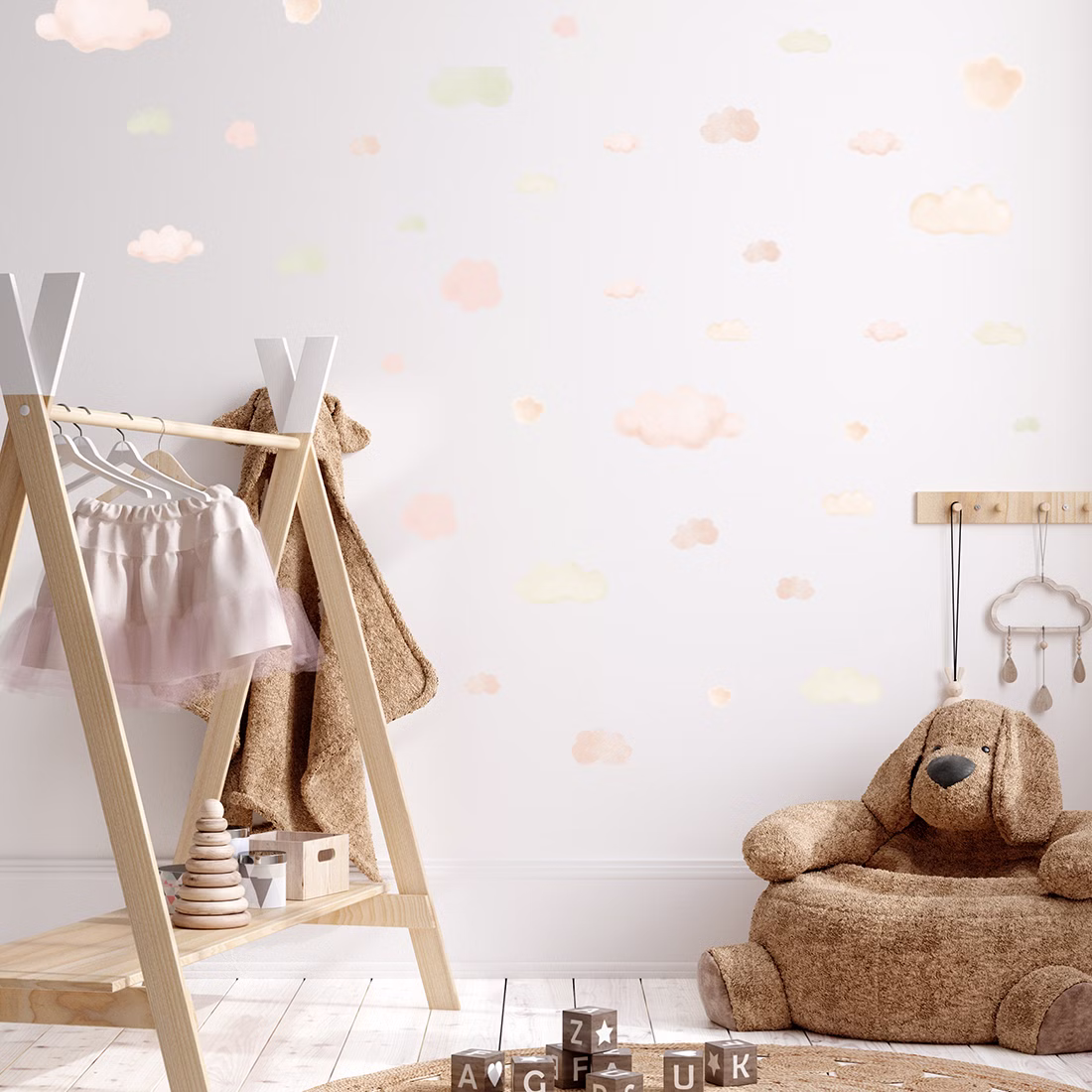 Wandsticker Wolken Wandsticker Wolken sb