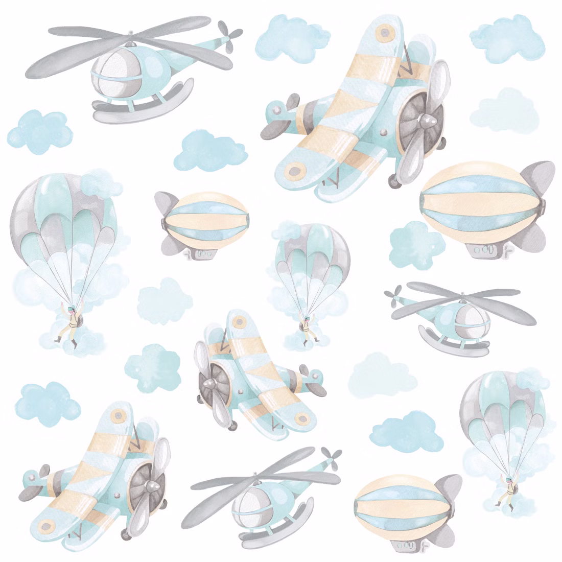 Wandsticker Flugzeuge Wandsticker Flugzeuge
