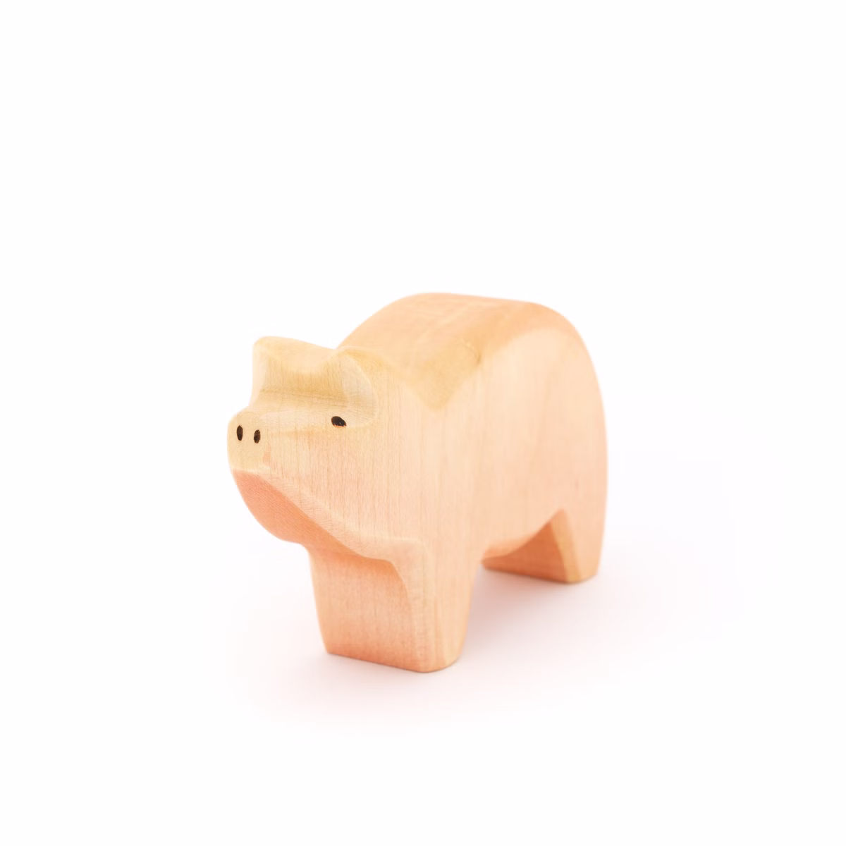 Holzfigur Schwein Holzfigur Schwein sb