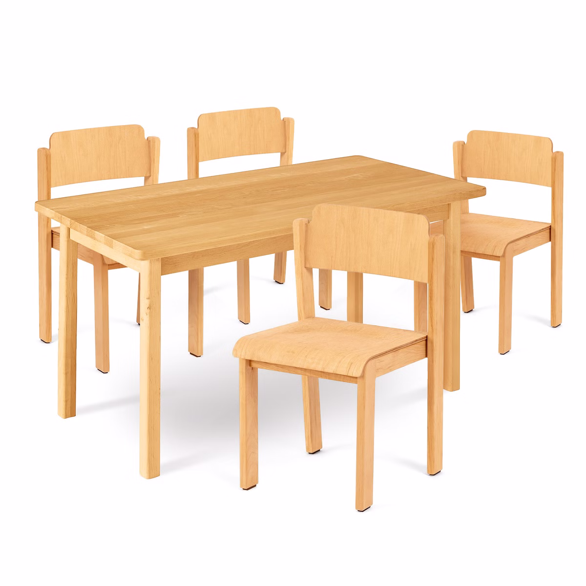 Hugo Sitzgruppe Tisch mit 4 Stühlen Hugo Sitzgruppe Tisch mit 4 Stühlen