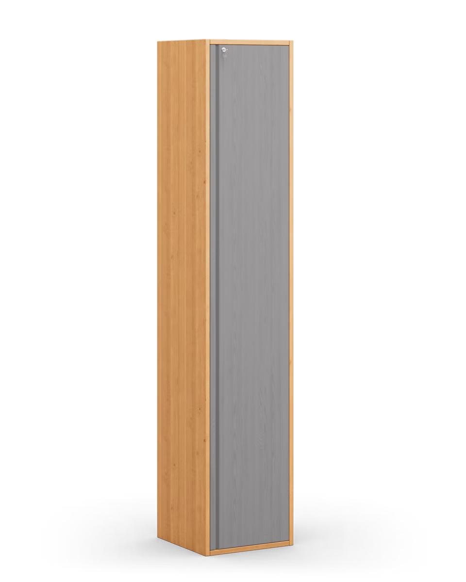 Laura Regal schmal mit Tür 200 cm Laura Regal schmal mit Tür 200 cm