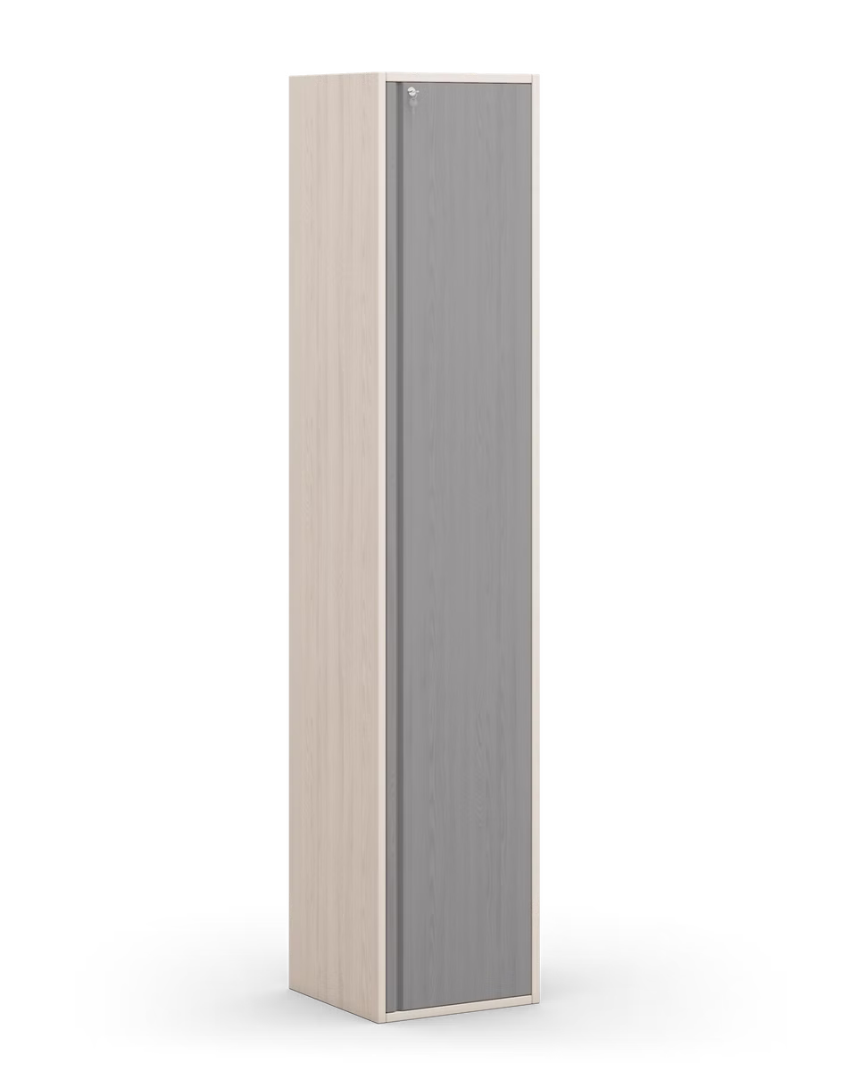 Laura Regal schmal mit Tür 200 cm Laura Regal schmal mit Tür 200 cm