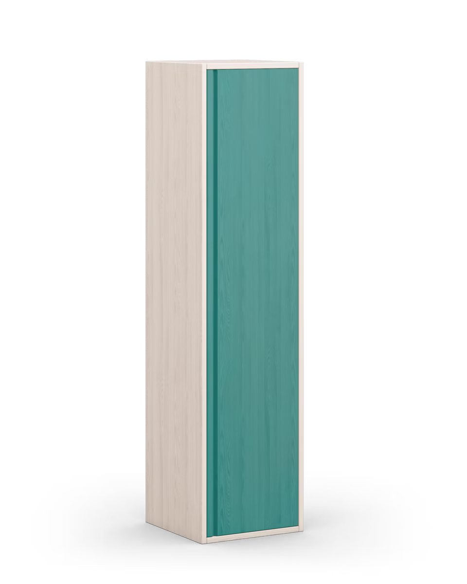 Laura Regal schmal mit Tür 160 cm Laura Regal schmal mit Tür 160 cm