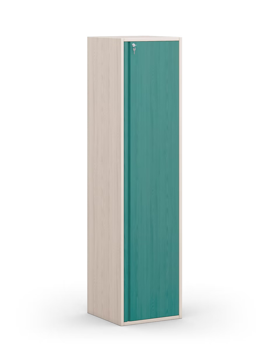 Laura Regal schmal mit Tür 160 cm Laura Regal schmal mit Tür 160 cm