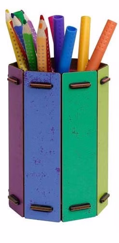 Stifteköcher Regenbogen Stifteköcher Regenbogen