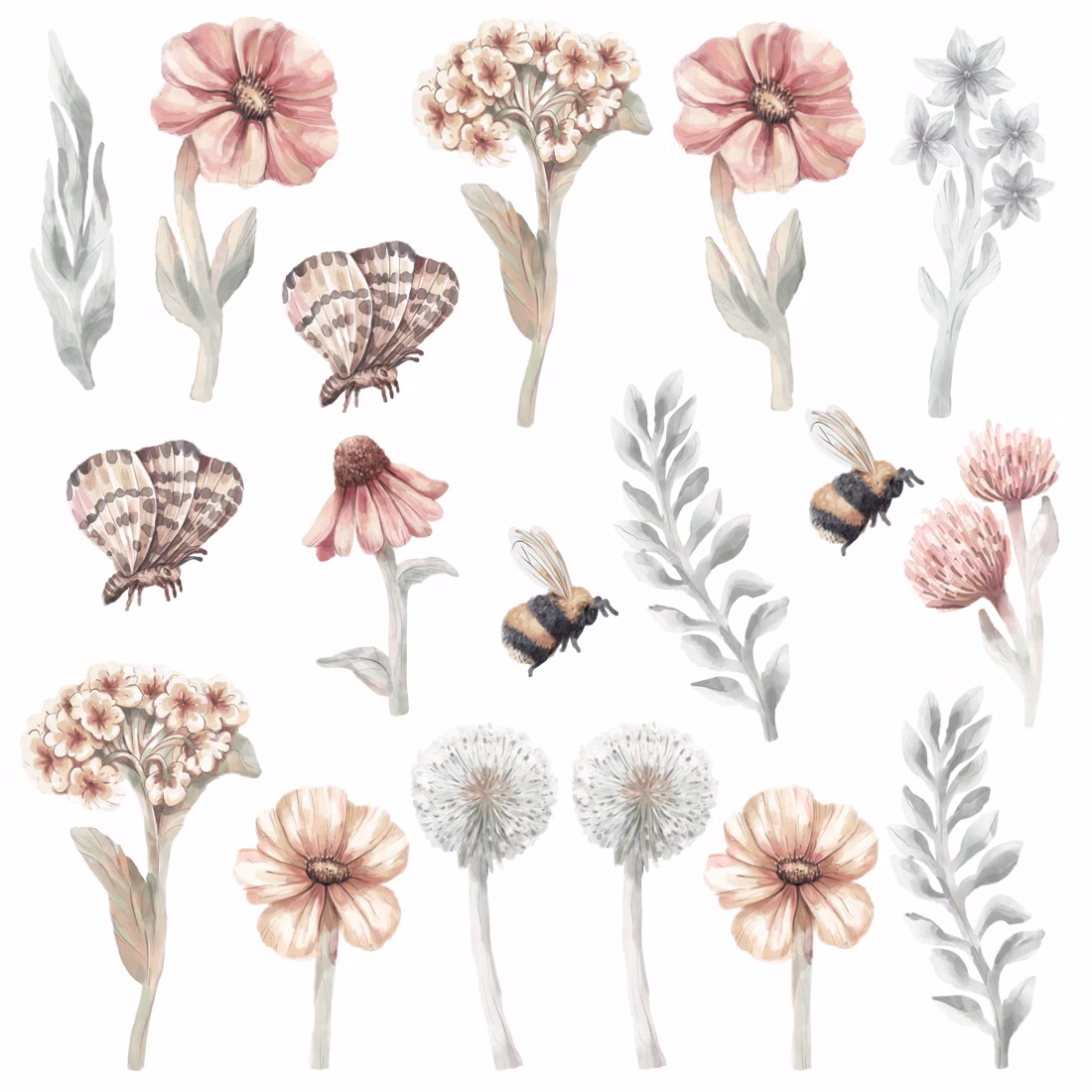 Wandsticker Wildblumen Wandsticker Wildblumen sb