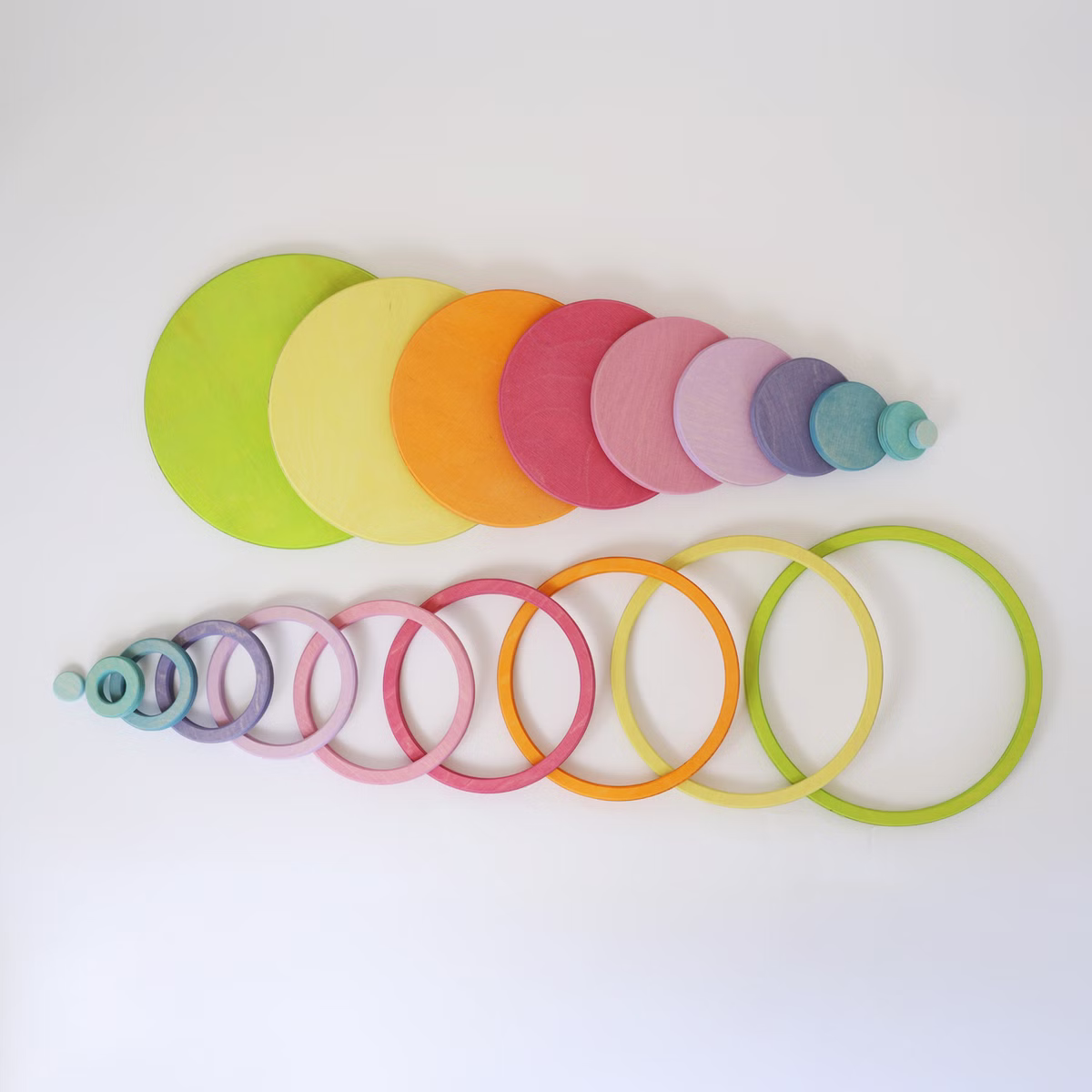 Konzentrische Kreise und Ringe Pastell Konzentrische Kreise und Ringe Pastell sb