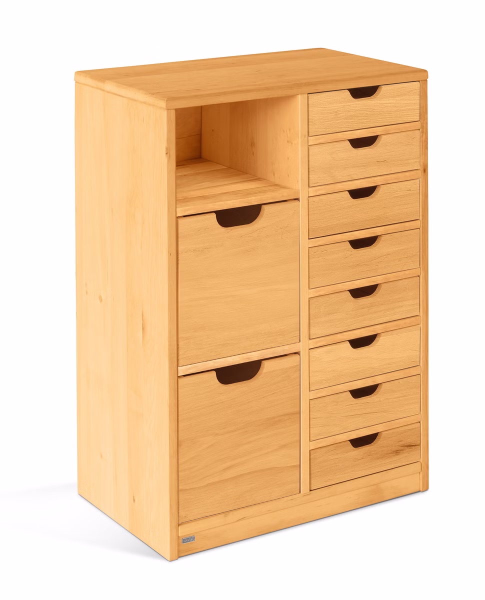 Robin Regal schmal Set 10, mit Regalboxen & Schubladen Robin Regal schmal Set 10, mit Regalboxen & Schubladen