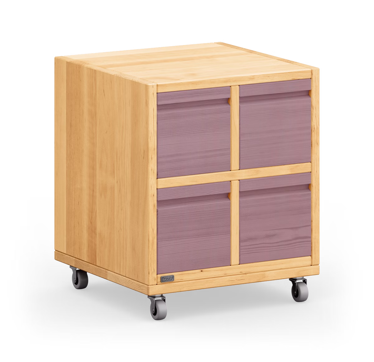 Laura Rollcontainer & Nachttisch mit 4 Office-Boxen Laura Rollcontainer & Nachttisch mit 4 Office-Boxen