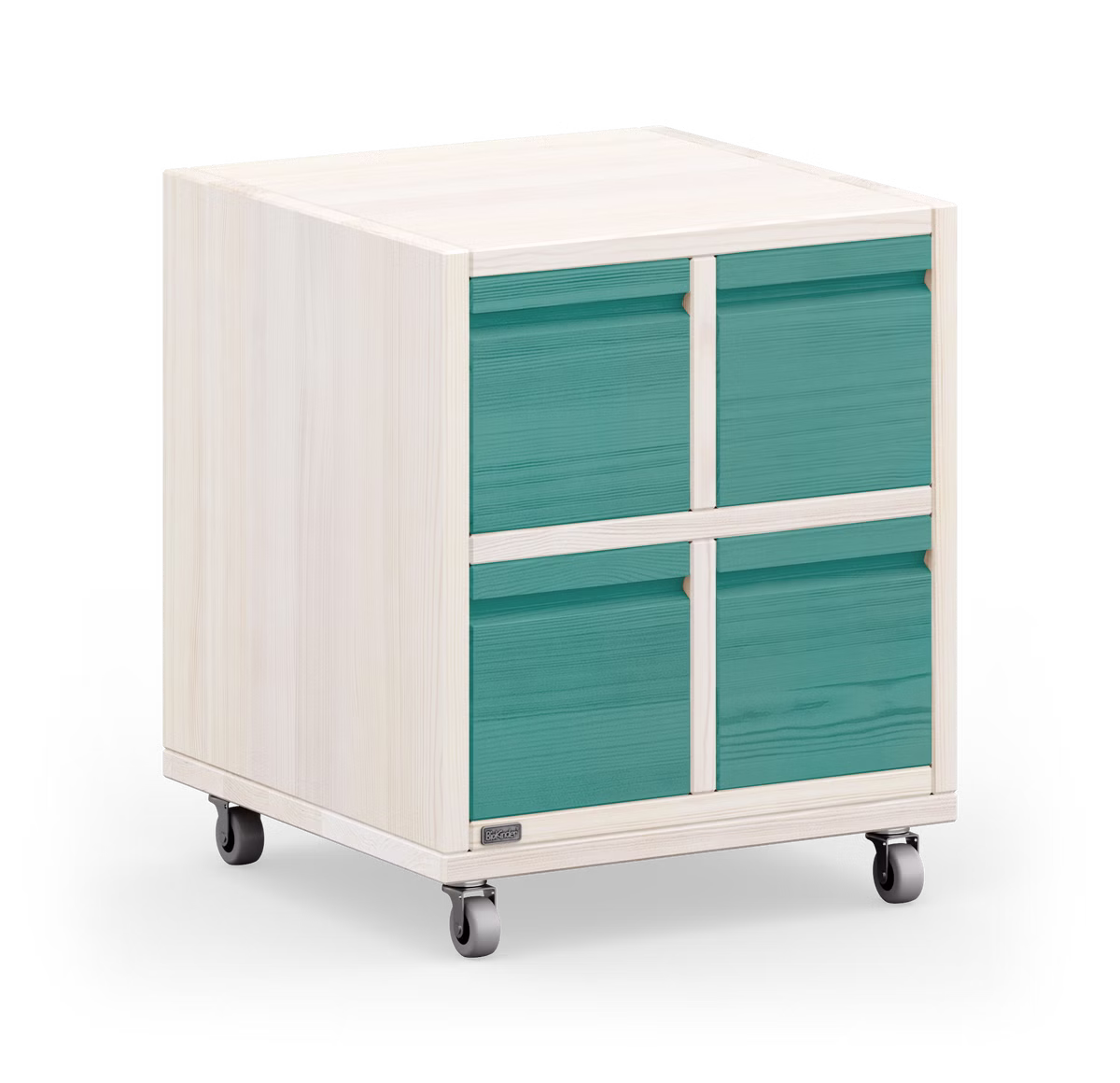 Laura Rollcontainer & Nachttisch mit 4 Office-Boxen Laura Rollcontainer & Nachttisch mit 4 Office-Boxen